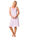 100% Cotton Jersey Strappy Nightdress