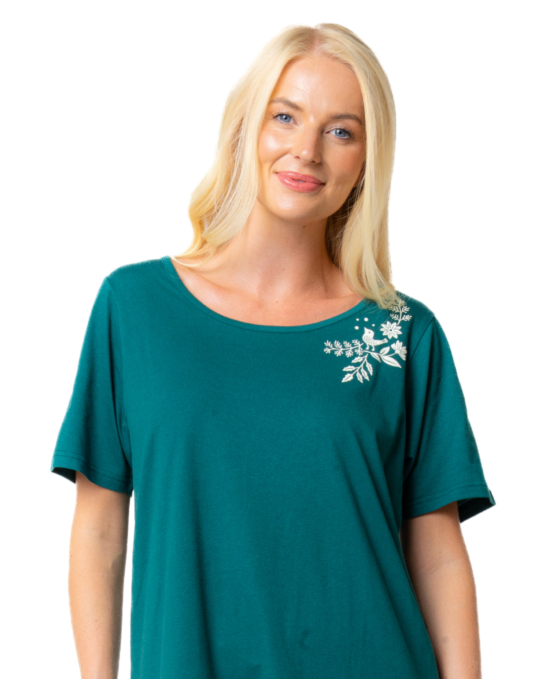 Women's 100% Cotton Pack of 2 Forest Nightshirts