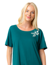 Women's 100% Cotton Pack of 2 Forest Nightshirts