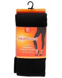 Womens Velvet Plush Thermal Leggings