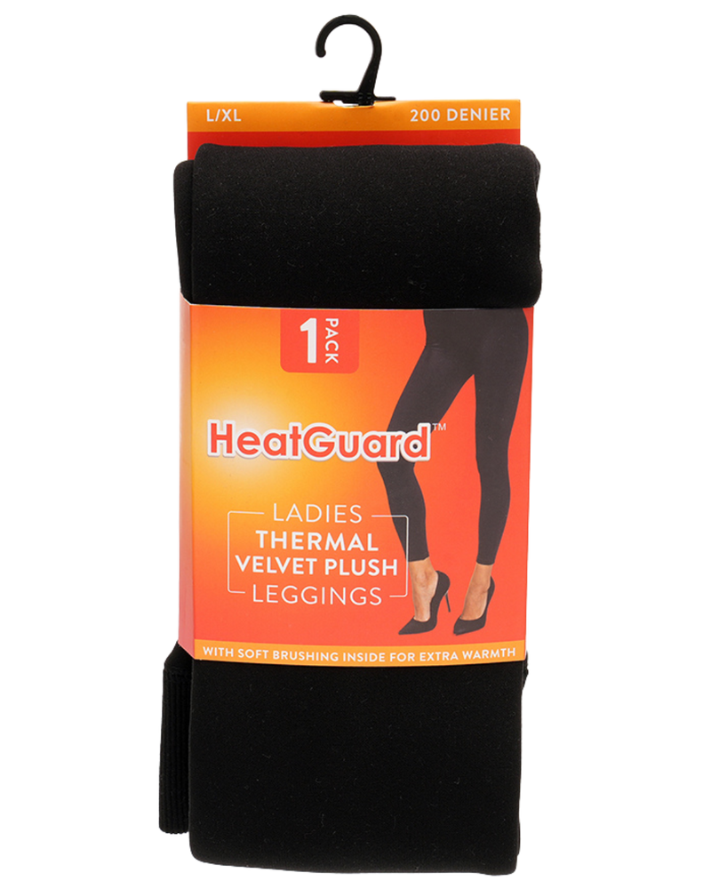 Womens Velvet Plush Thermal Leggings