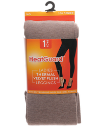 Womens Velvet Plush Thermal Leggings