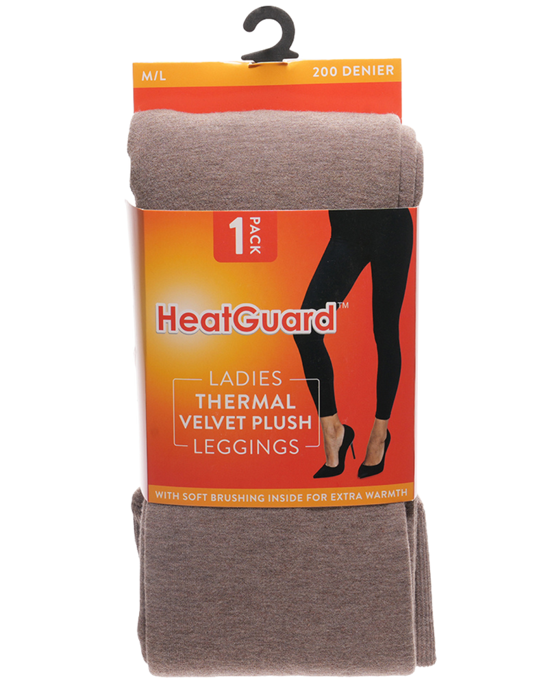Womens Velvet Plush Thermal Leggings