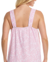 Summer Meadow Print 100% Cotton Jersey Strappy Nightdress