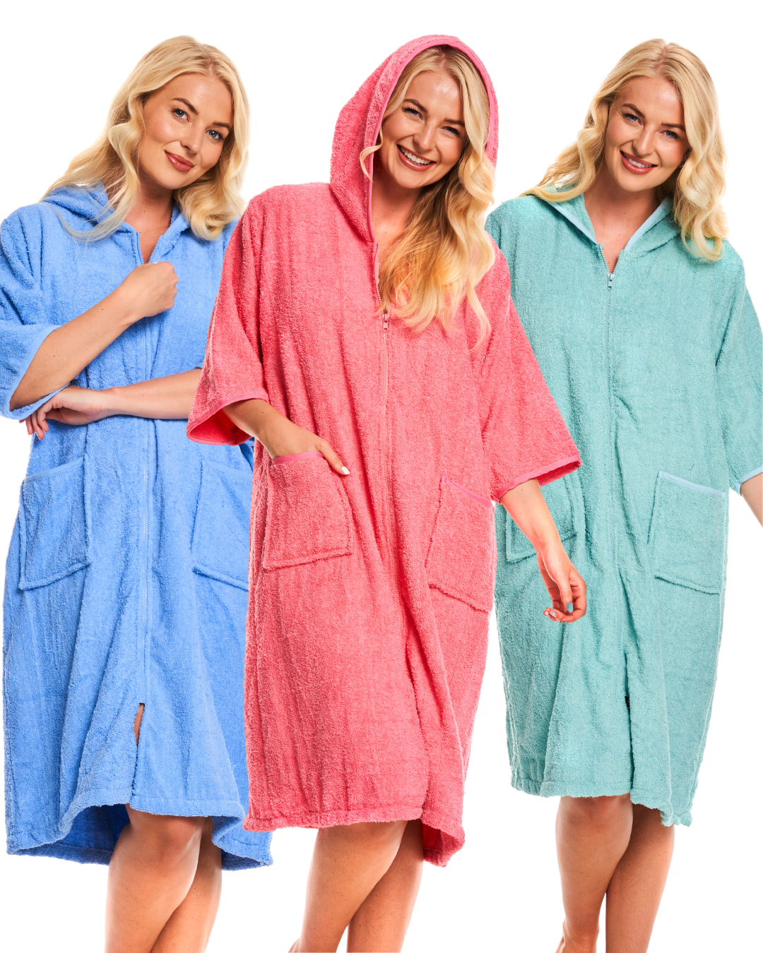 Suzy & Me Towelling Zip Hoody Robe