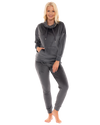 Luxury Soft Velour Cowl Neck Lounge Pyjamas