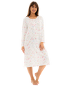 Birds and Butterfly 100% Cotton Long Sleeve Nightdress