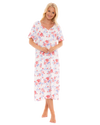 Pink Rose 100% Cotton Plus Size Nightdress