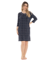 Ditsy Floral 3/4 Sleeve Nightshirt