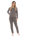 Grey Bird Print Pyjama