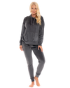 Luxury Soft Velour Hooded Lounge Pyjamas