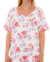 Pink Rose 100% Cotton Plus Size Nightdress