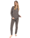 Grey Bird Print Pyjama