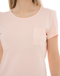 Pack of 2 Peach & Navy 100% Cotton Nightshirts