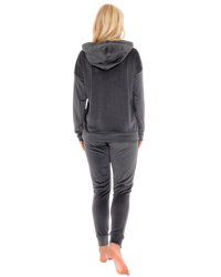 Luxury Soft Velour Hooded Lounge Pyjamas