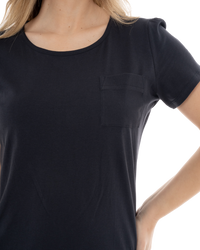 Pack of 2 Peach & Navy 100% Cotton Nightshirts