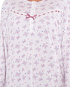 Butterfly Print 100% Cotton Long Sleeve Nightdress