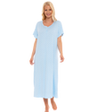 Luxury Soft Touch Longer Length Jersey Spot Nightdress up to Larger Sizes