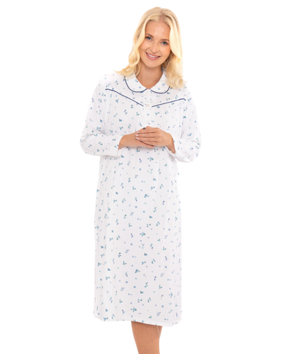 Classic Floral Wincy Nightdress Standard Length