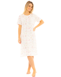 Birds and Butterfly 100% Cotton Short Sleeve Nightdress