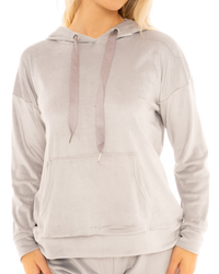 Luxury Soft Velour Hooded Lounge Pyjamas