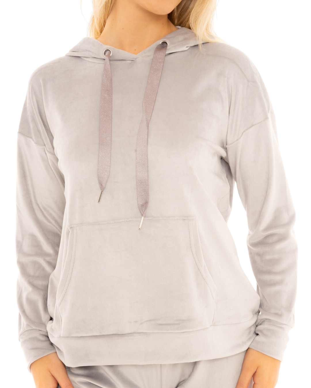 Luxury Soft Velour Hooded Lounge Pyjamas