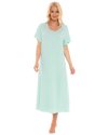 Luxury Soft Touch Longer Length Jersey Spot Nightdress up to Larger Sizes