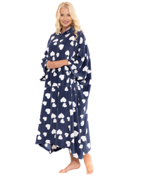 Luxury Fleece Oversized Lounger Poncho / Blanket