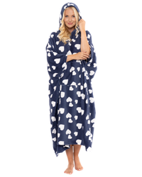 Luxury Fleece Oversized Lounger Poncho / Blanket