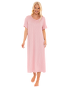 Luxury Soft Touch Longer Length Jersey Spot Nightdress up to Larger Sizes