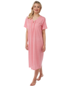 Heart Geo Print Jersey Nightdress