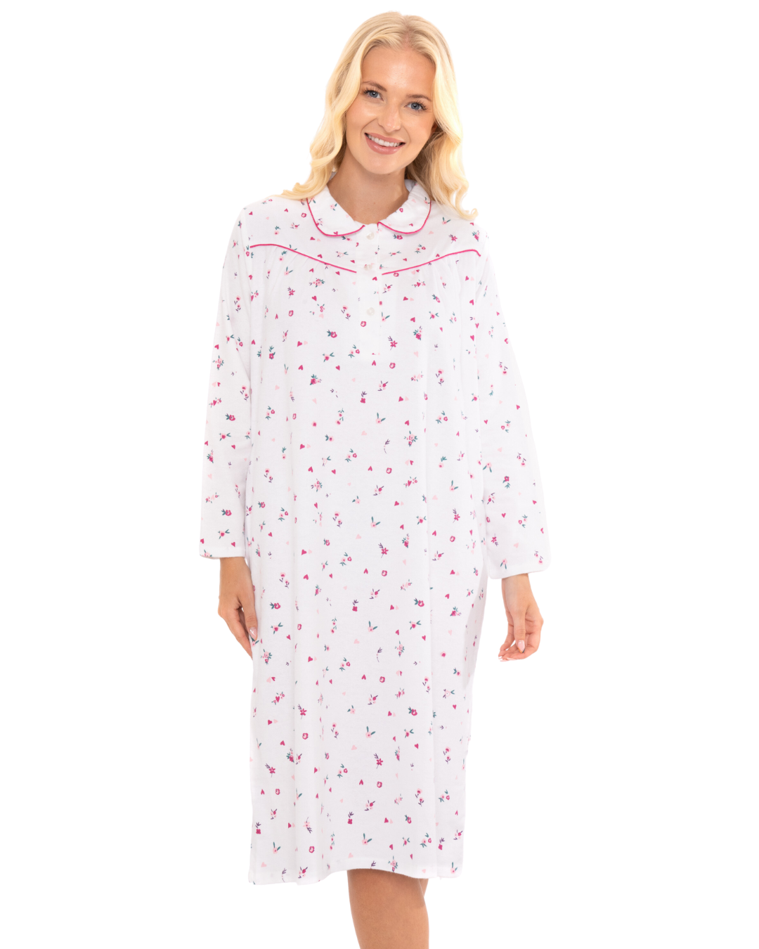 Classic Floral Wincy Nightdress Standard Length