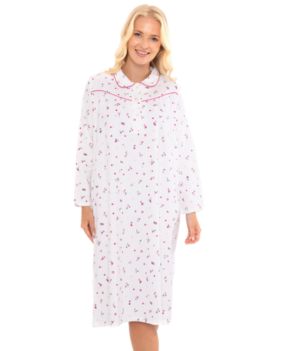 Classic Floral Wincy Nightdress Standard Length