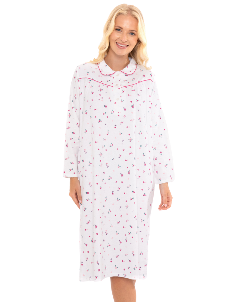 Classic Floral Wincy Nightdress Standard Length