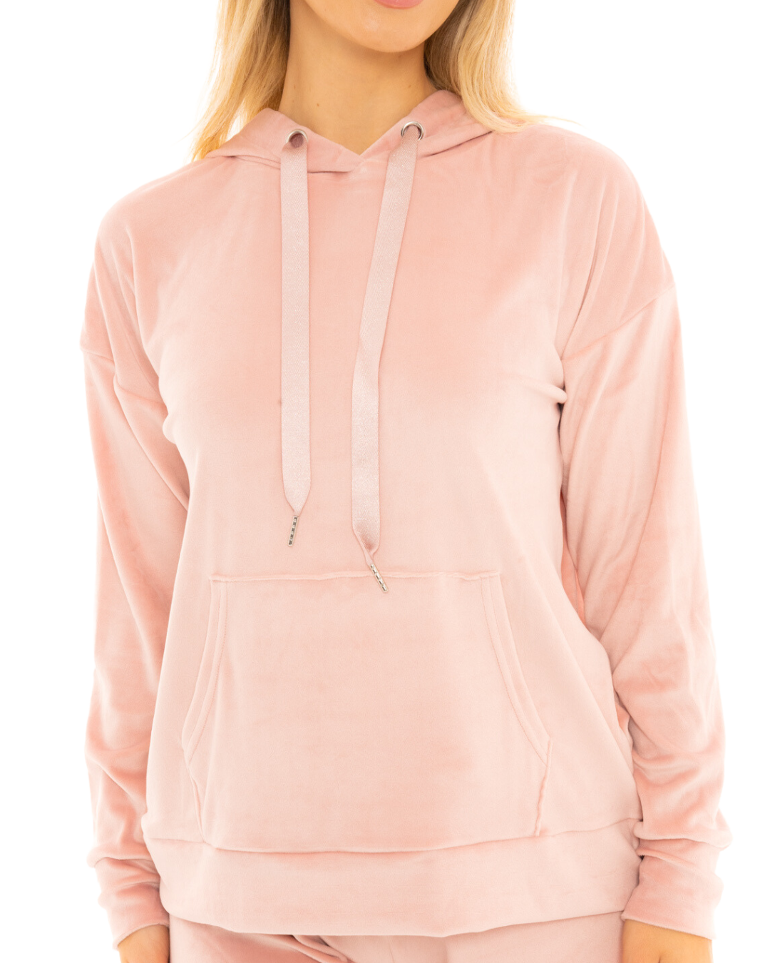 Luxury Soft Velour Hooded Lounge Pyjamas