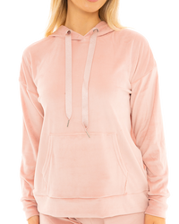 Luxury Soft Velour Hooded Lounge Pyjamas