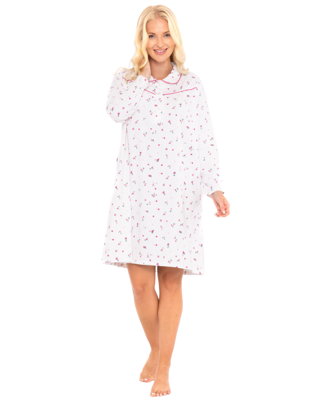 Sweetheart Wincy Nightdress Short Length