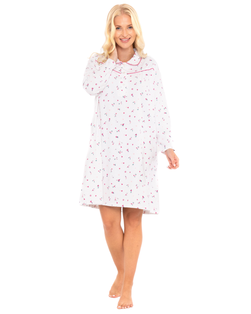 Sweetheart Wincy Nightdress Short Length