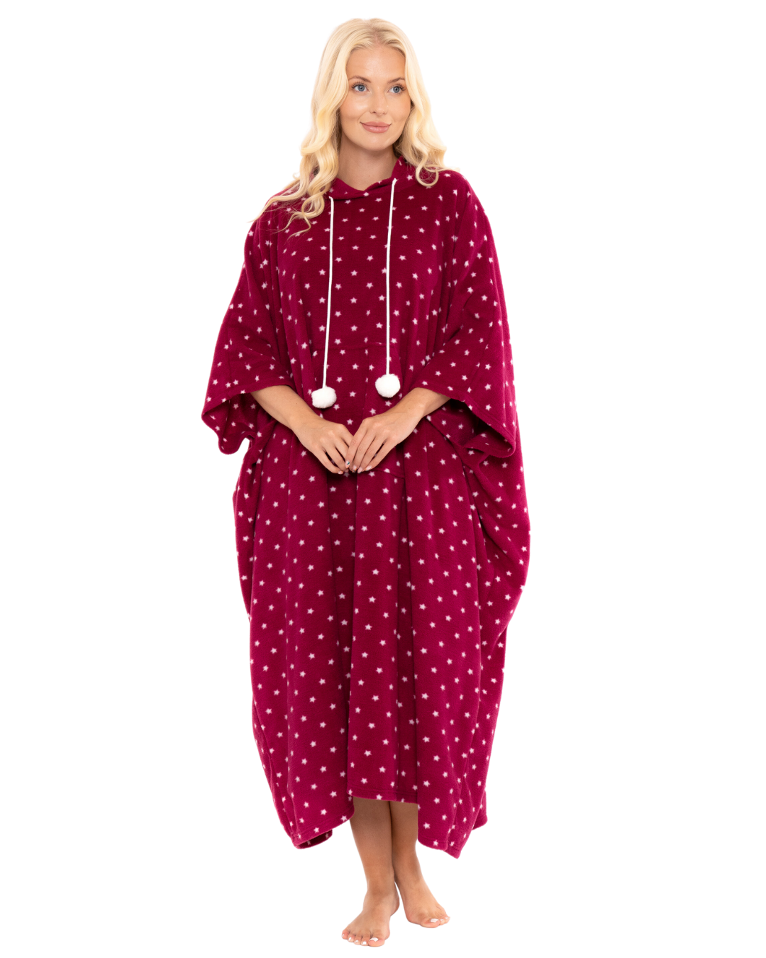 Fleece Oversized Lounger Poncho / Blanket