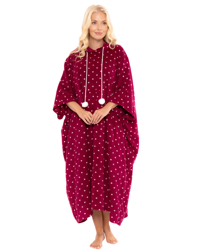 Fleece Oversized Lounger Poncho / Blanket