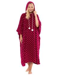 Fleece Oversized Lounger Poncho / Blanket