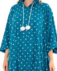 Fleece Oversized Lounger Poncho / Blanket