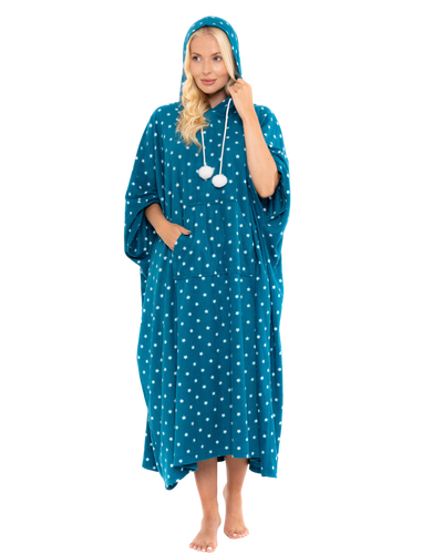 Fleece Oversized Lounger Poncho / Blanket