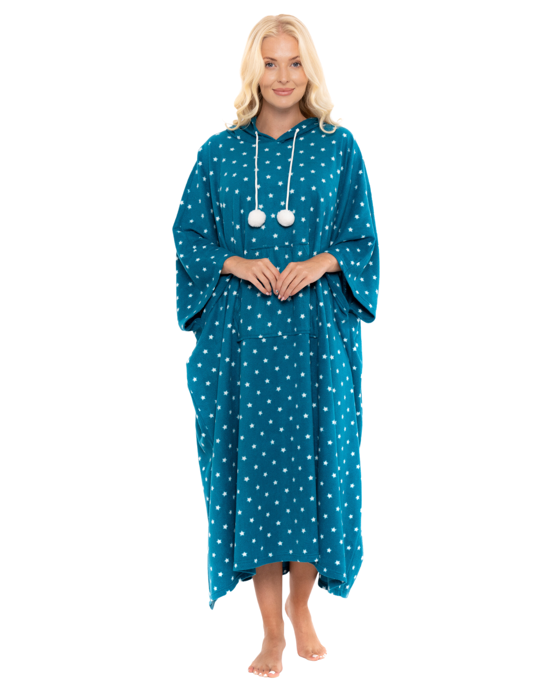 Fleece Oversized Lounger Poncho / Blanket