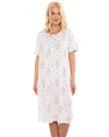 Moonlight Floral 100% Cotton Short Sleeve Nightdress